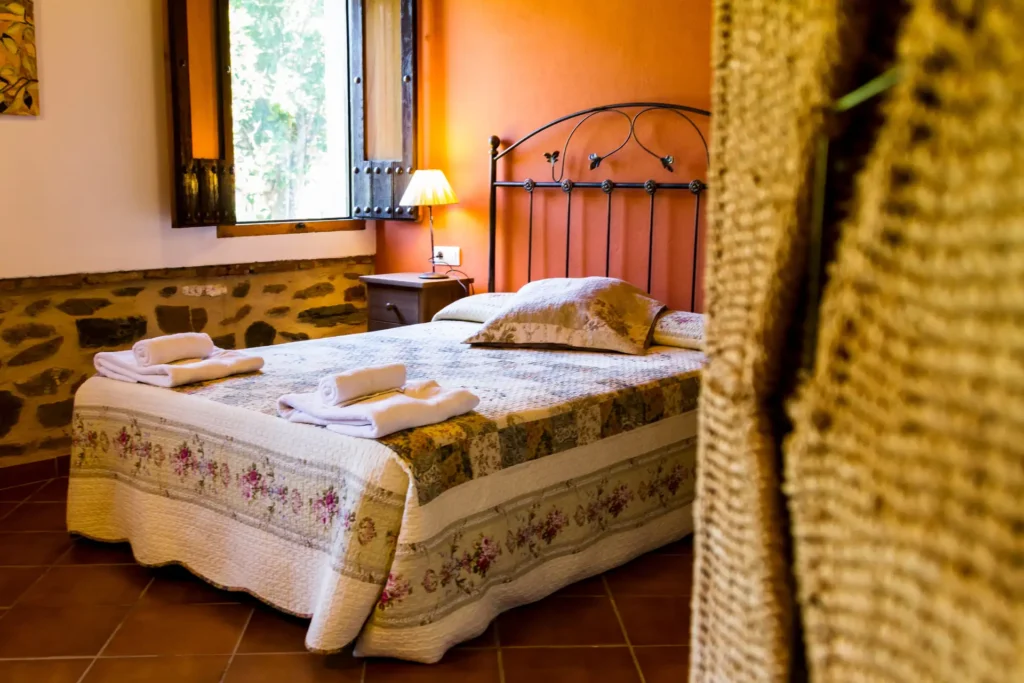 Apartamento con cama de matrimonio